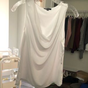 Sleeveless Cowl-Neck Top